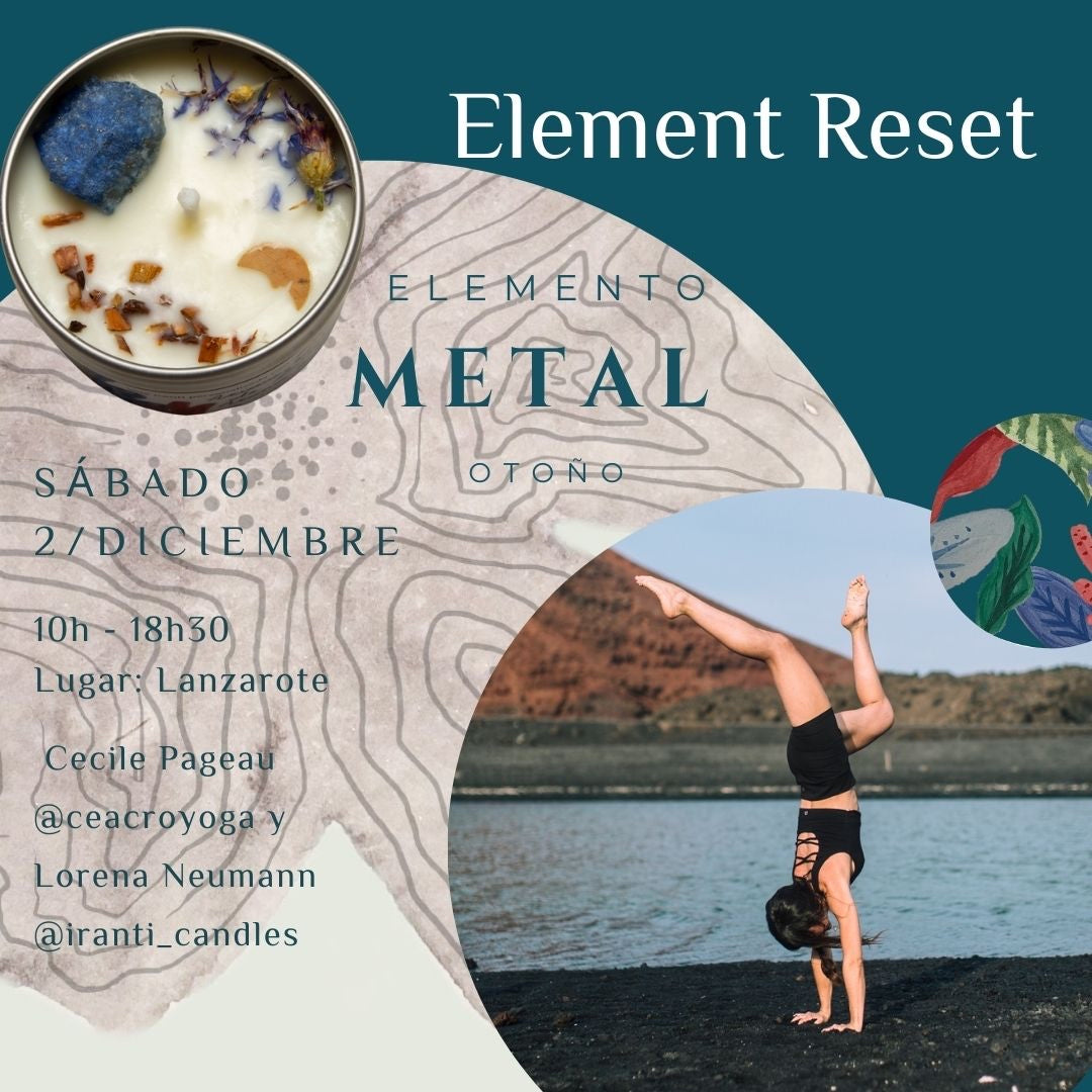 RETIRO DE UN DÍA - ELEMENT RESET - METAL.