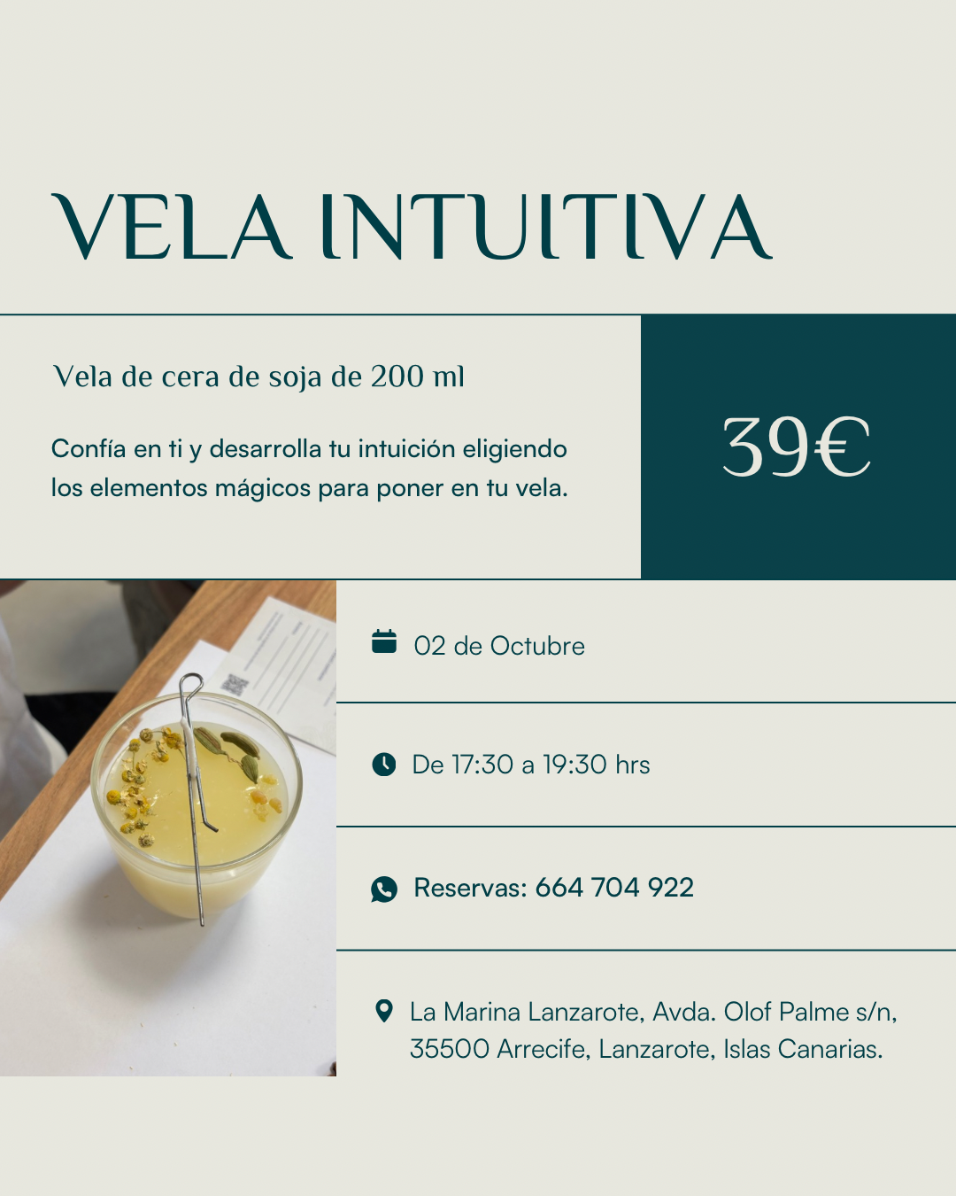 Taller 02 de Octubre Lanzarote