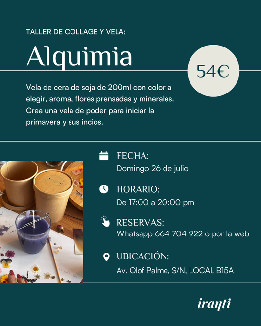 Taller "Alquimia" 26 de Julio