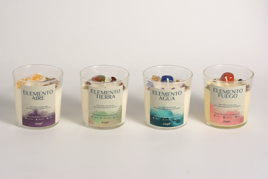 Los Cuatro Elementos - Vidrio