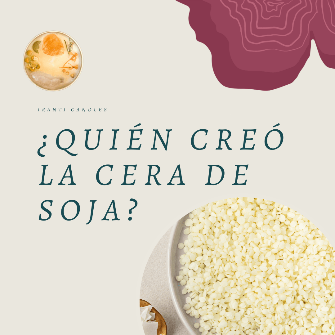 ¿Quién invento la cera de soja? - IRANTI CANDLES