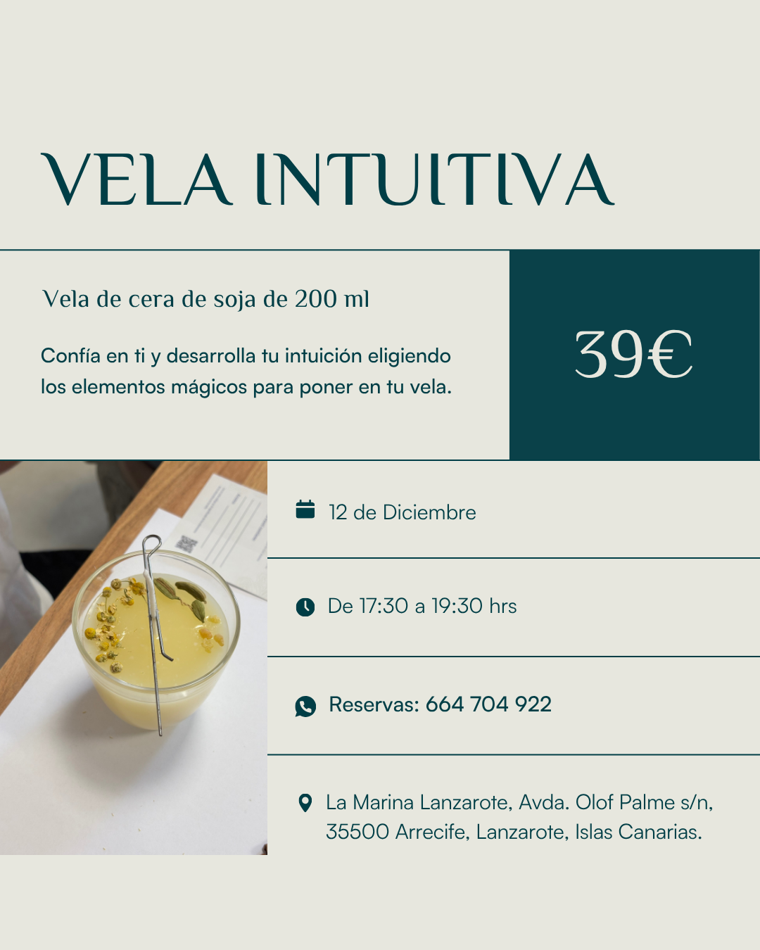Taller 12 de Diciembre Lanzarote