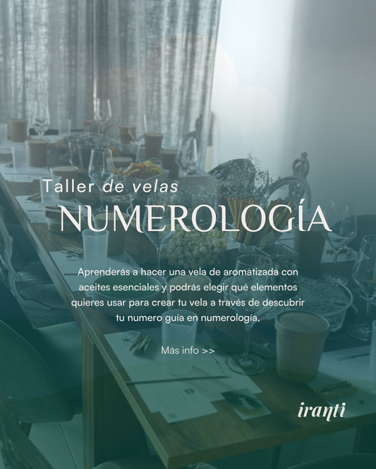 Taller de velas + Numerología 16 de Enero