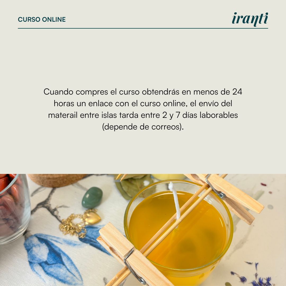 Curso online + Material para hacer el curso