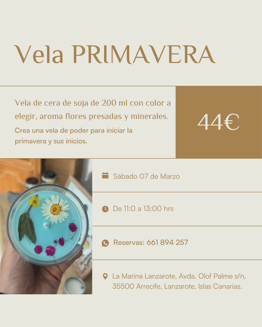 Taller de primavera 10 de Marzo