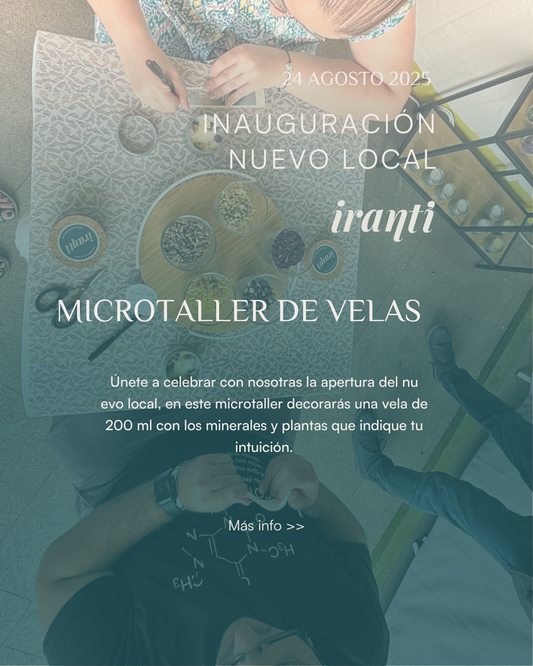 Micro taller de velas  - Inauguración Iranti