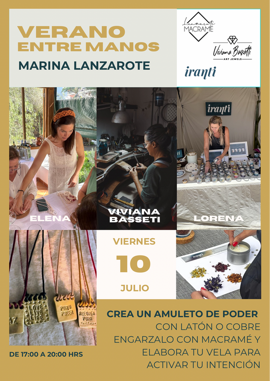 VERANO ENTRE MANOS 10 de JULIO