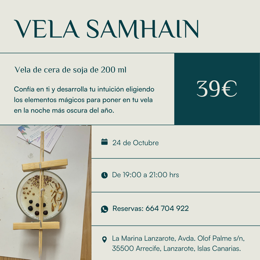 Taller SAMHAIN 24 de Octubre