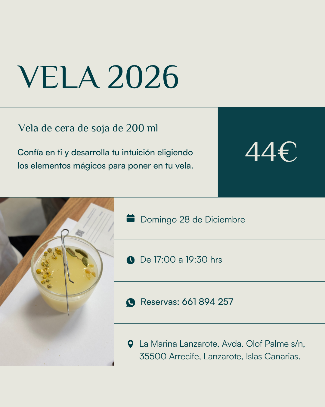 FEBRUARY 20 WORKSHOP LANZAROTE