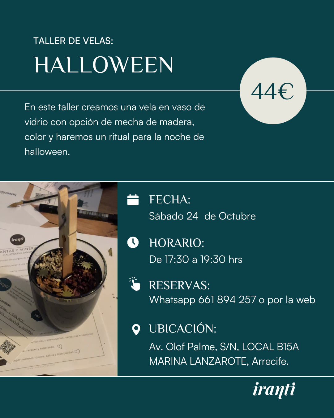 Taller "Halloween" 24 de Octubre