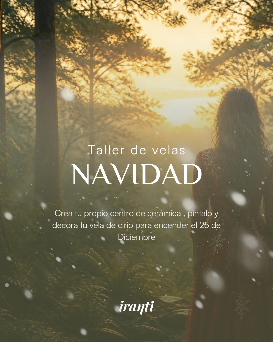 Taller de Navidad 2 de Diciembre // crea tu cirio y cuenco de poder